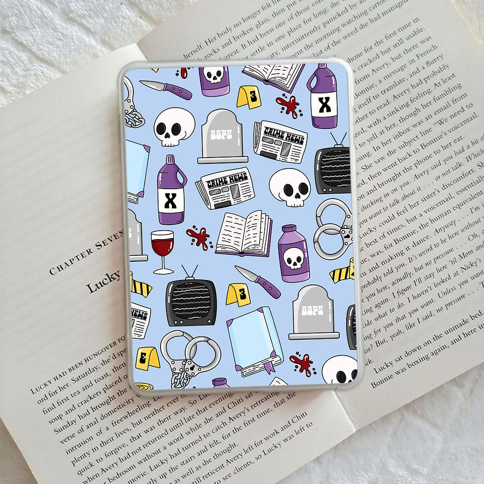Thumbnail: Crime News Kindle & Kobo Case Insert ✨