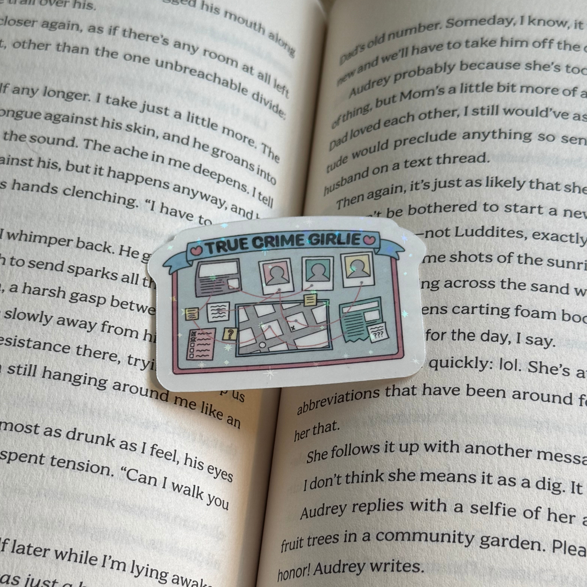 True Crime Girlie - sticker