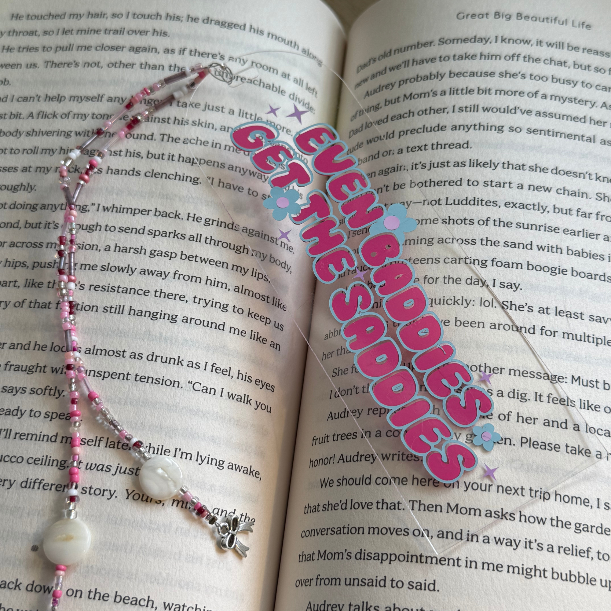 Even Baddies Get The Saddies - Acrylic Bookmark