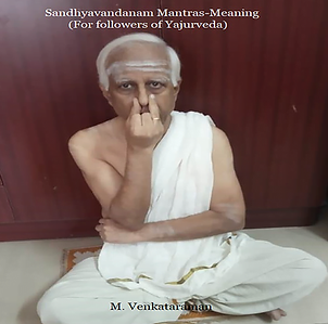 Audio Book on Sandhyavandanam Mantras of Yajurveda