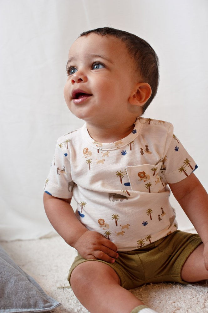 Miniaturbild: Feetje T-Shirt "Safari Savage" natur