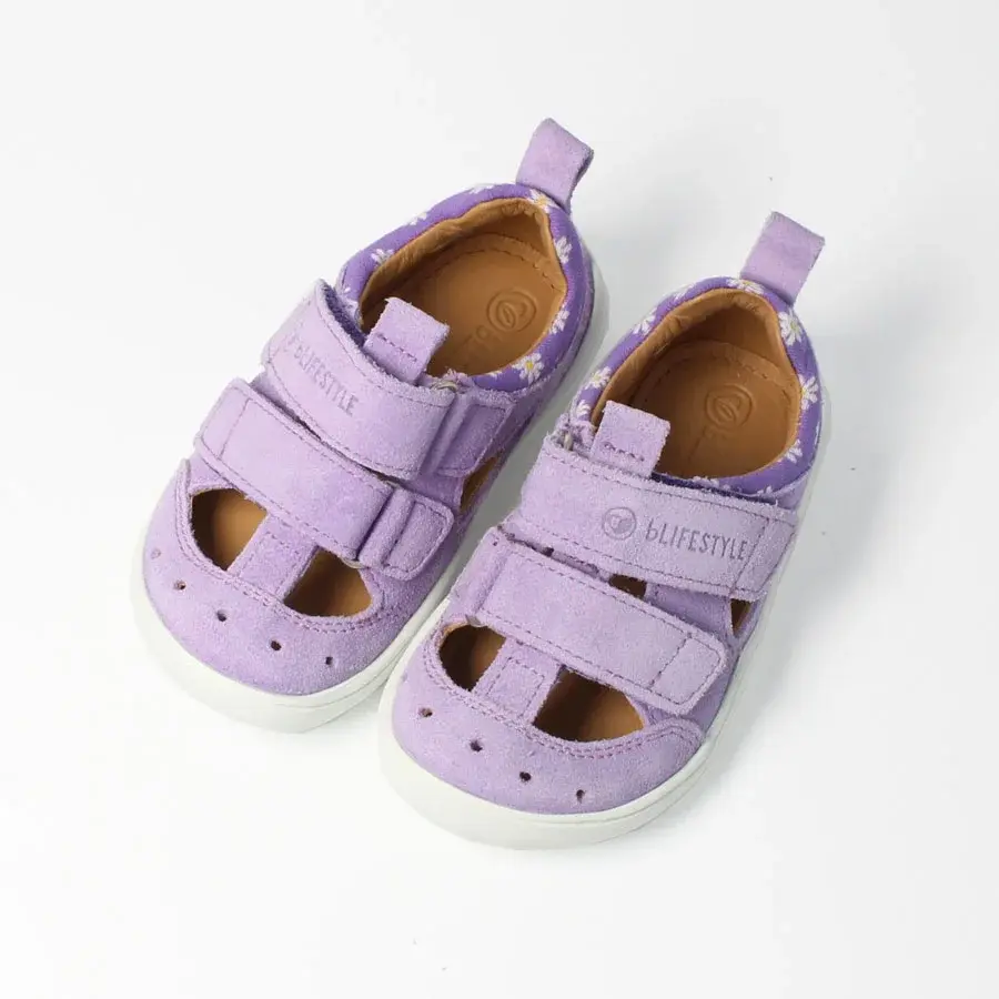 bLIFESTYLE Sandale Kammmolchstyle violett