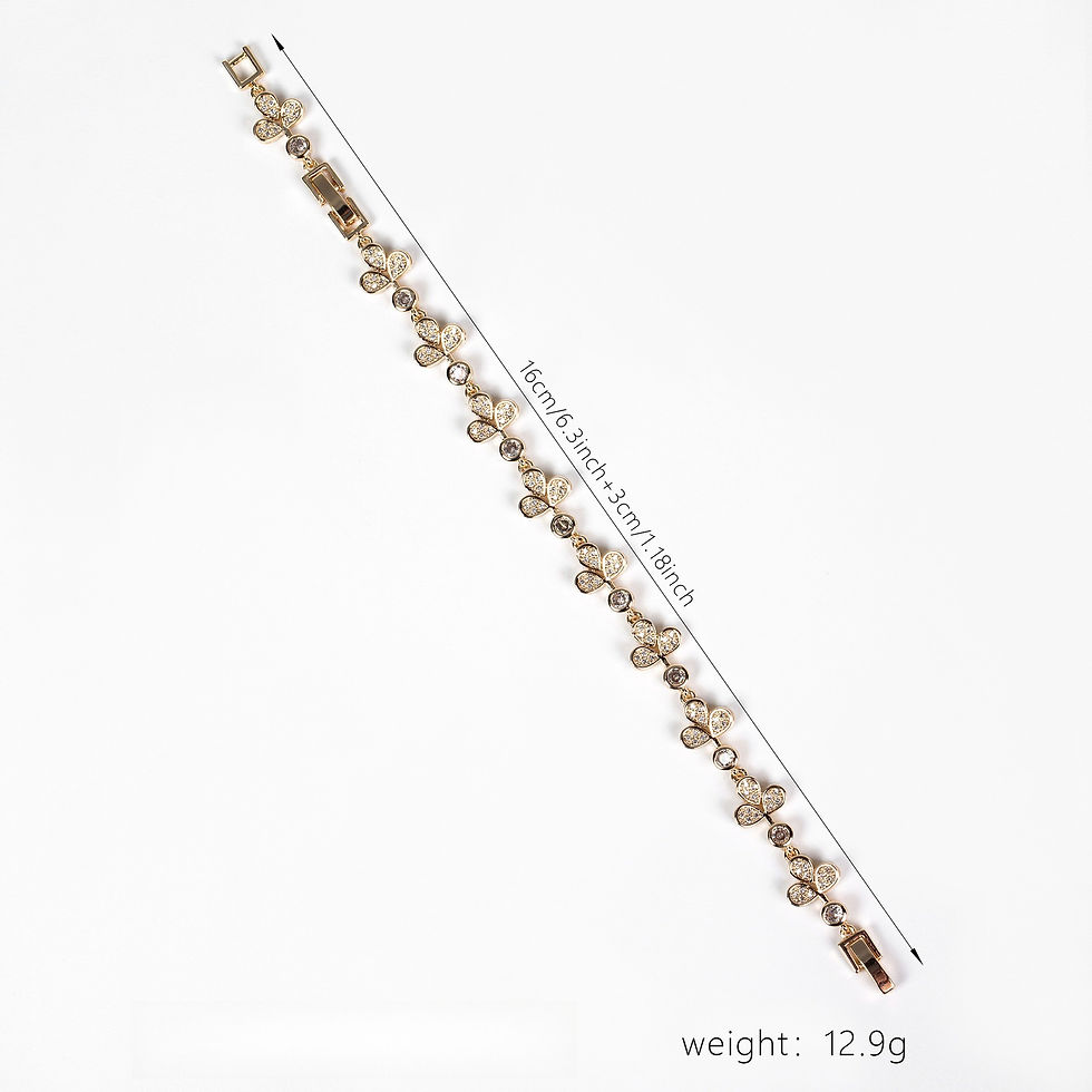 Thumbnail: Teardrop Clover Bracelet