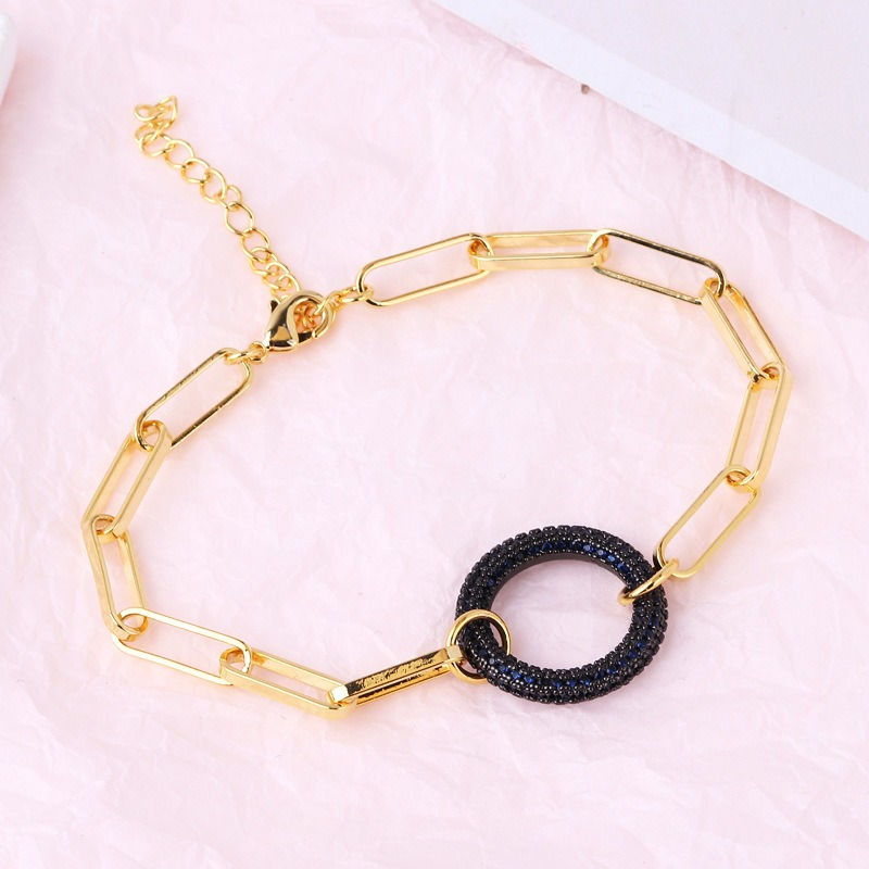 Thumbnail: Interlocking diamond bracelet and necklace collection