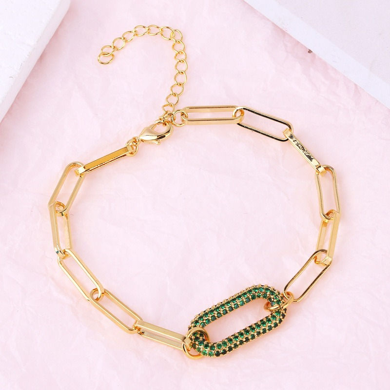 Thumbnail: Interlocking diamond bracelet and necklace collection