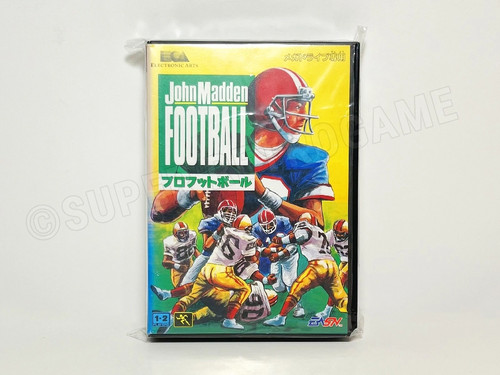 Jeu Sega Genesis John Madden Football 92 Complet Jeu Sega Genesis John Madden Football 92 Complet