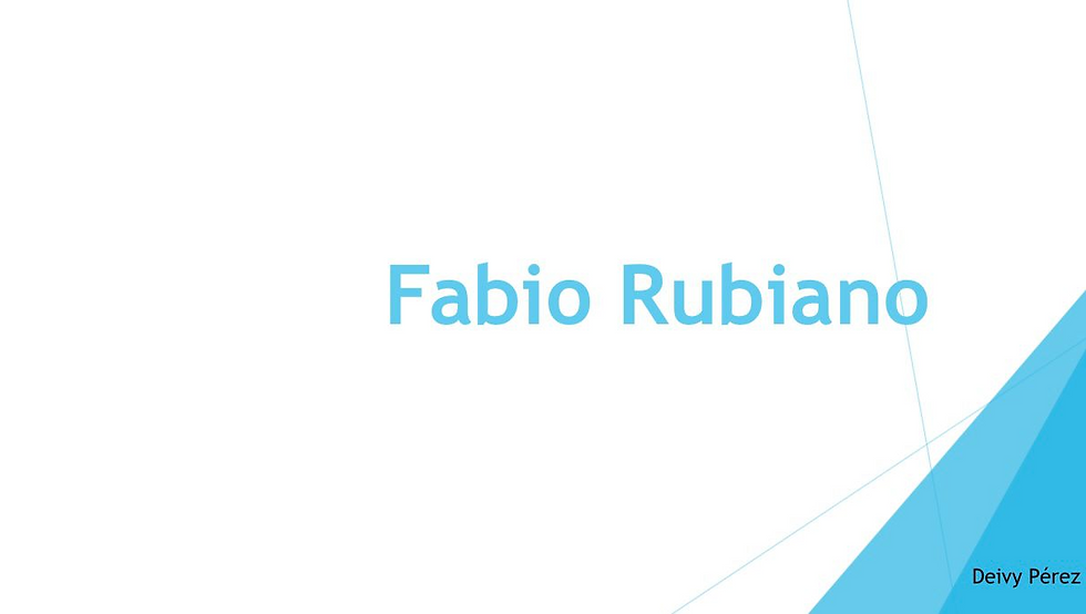 Fabio Rubiano