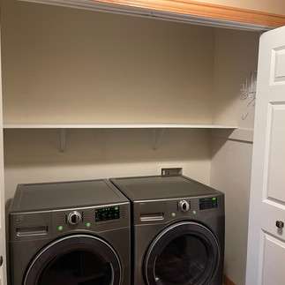 beginning picture of laundry room renovation