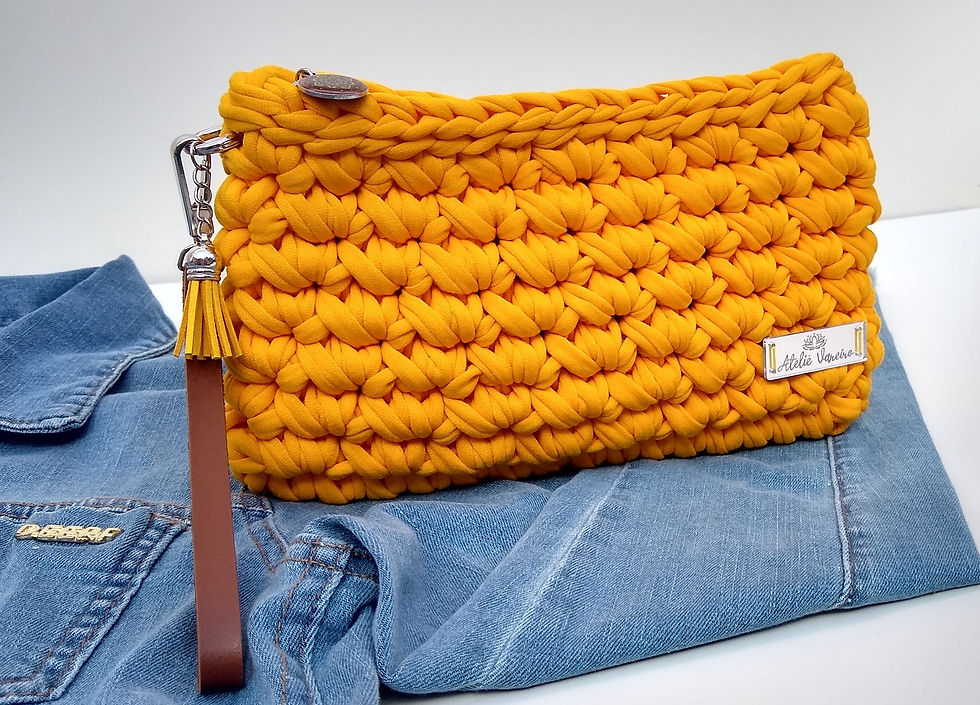 Miniatura: Clutch Ana - Amarelo Ouro 