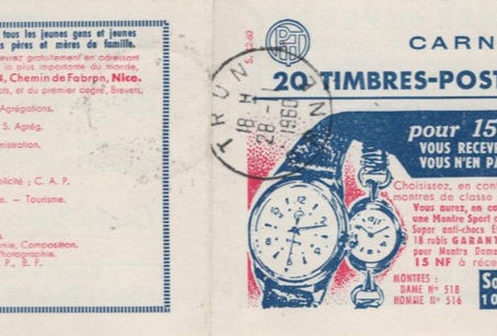 Variété carnet Marianne Decaris