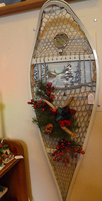 Painted Snow Shoe.JPG