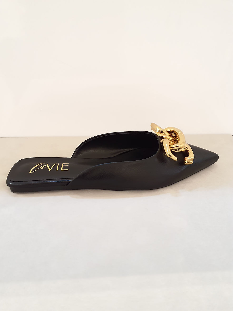 Thumbnail: FLAT BLACK WITH GOLD CHAIN