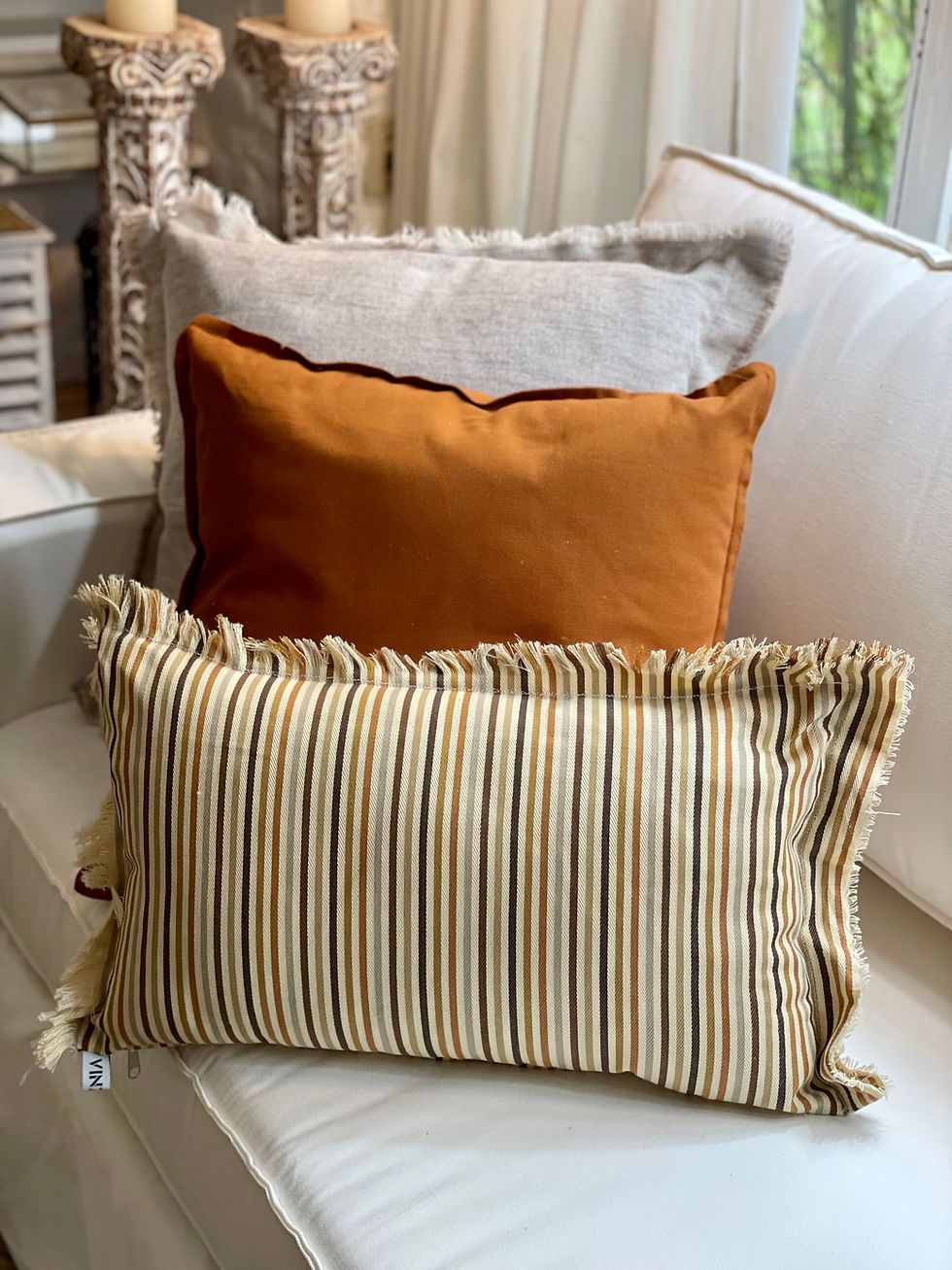 Miniatura: Almohadones rayas 2