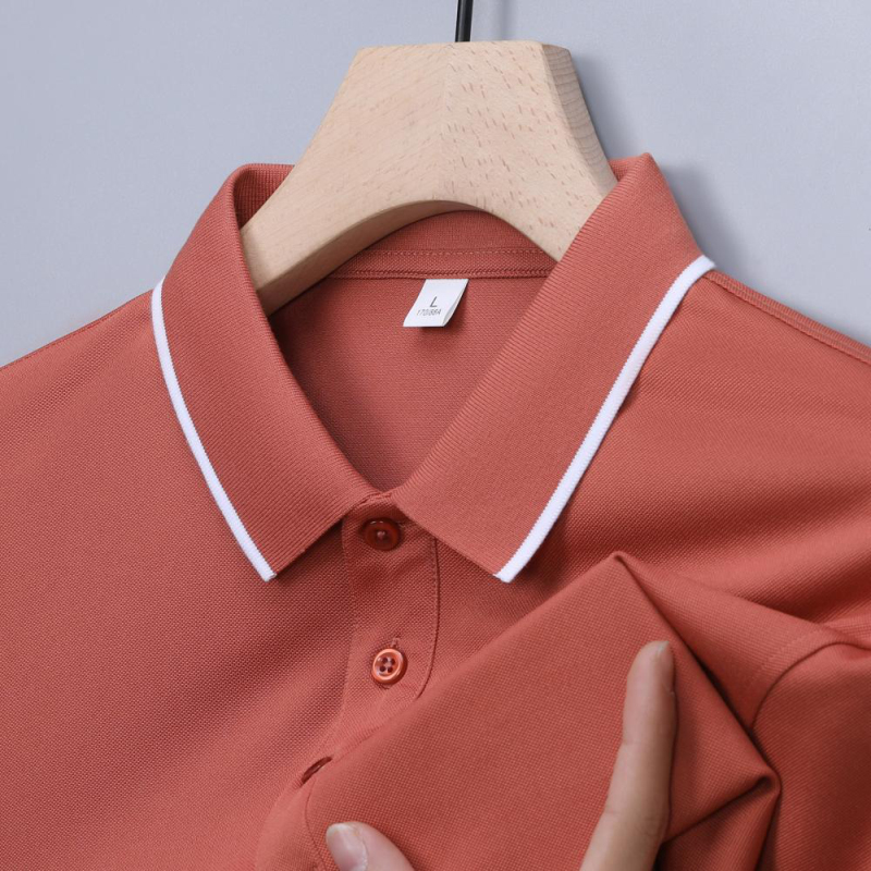 Miniatura: Fashionable Summer Men's and Women's T-Shirts Polo Shirts Shirt Collar Short Sle