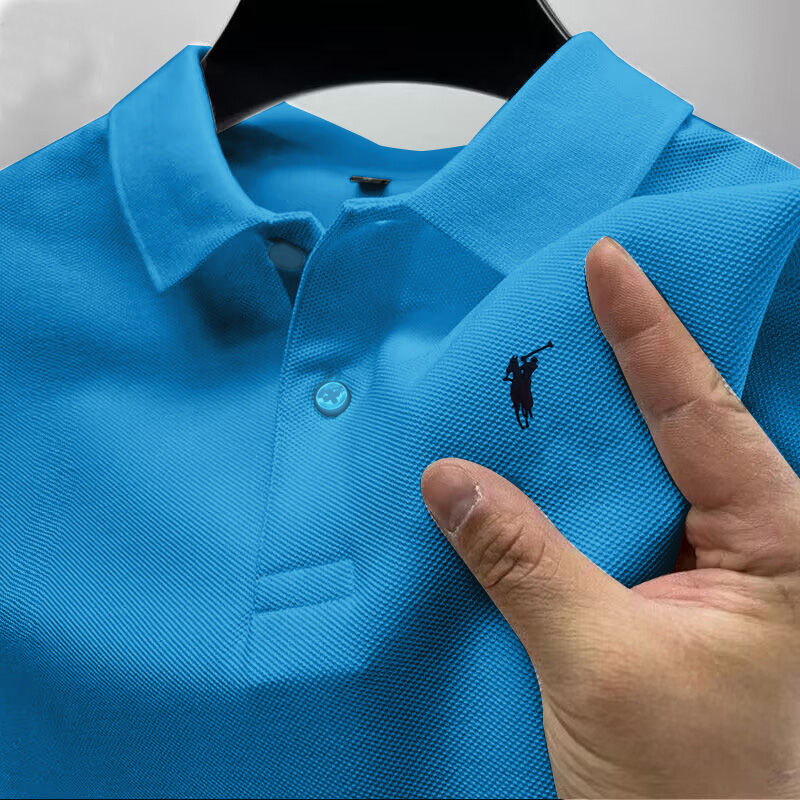 Miniatura: New Style High-End Luxury Brand Fashion Short-Sleeved High-End Printed Polo Shir