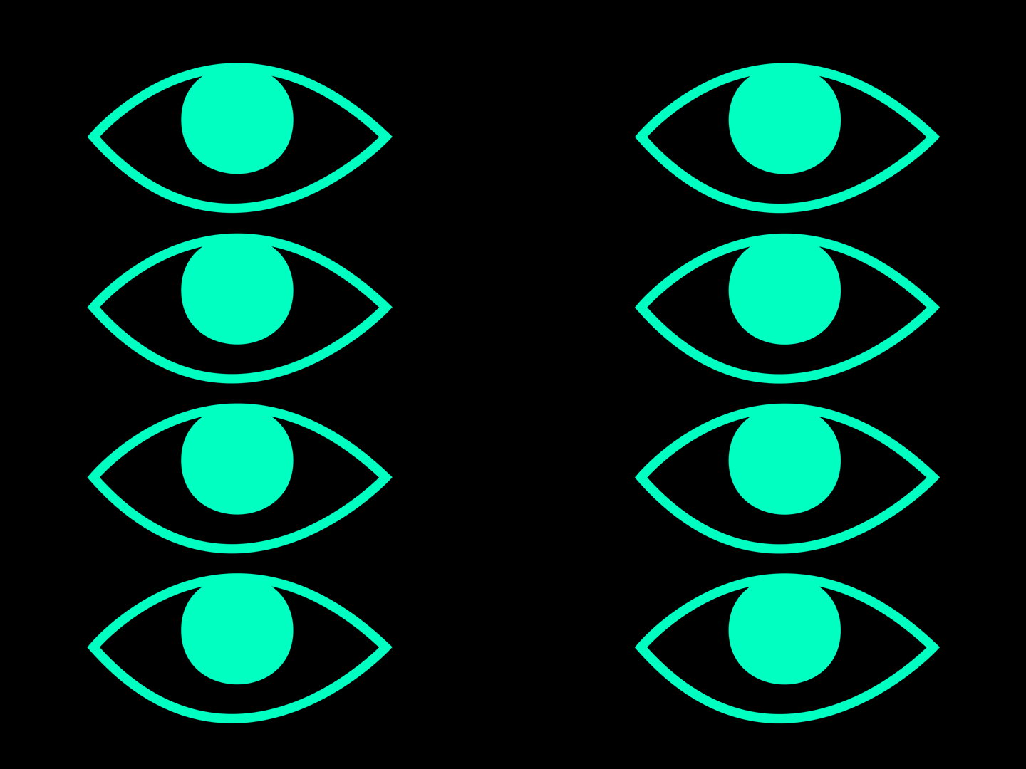 Luke B Ford 'Eyes Looking At You' Animation 2025
