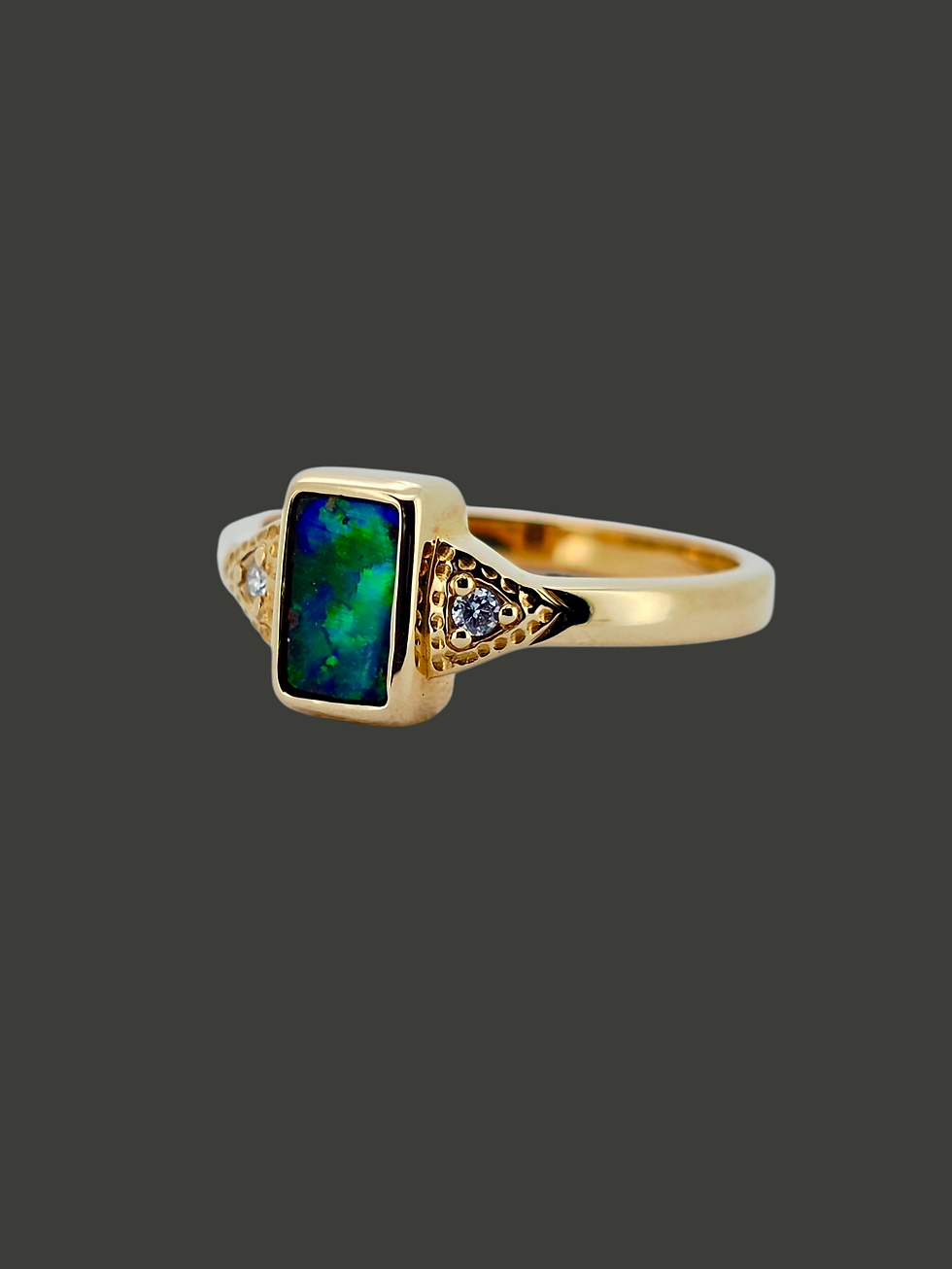 Thumbnail: Opal Gold ring