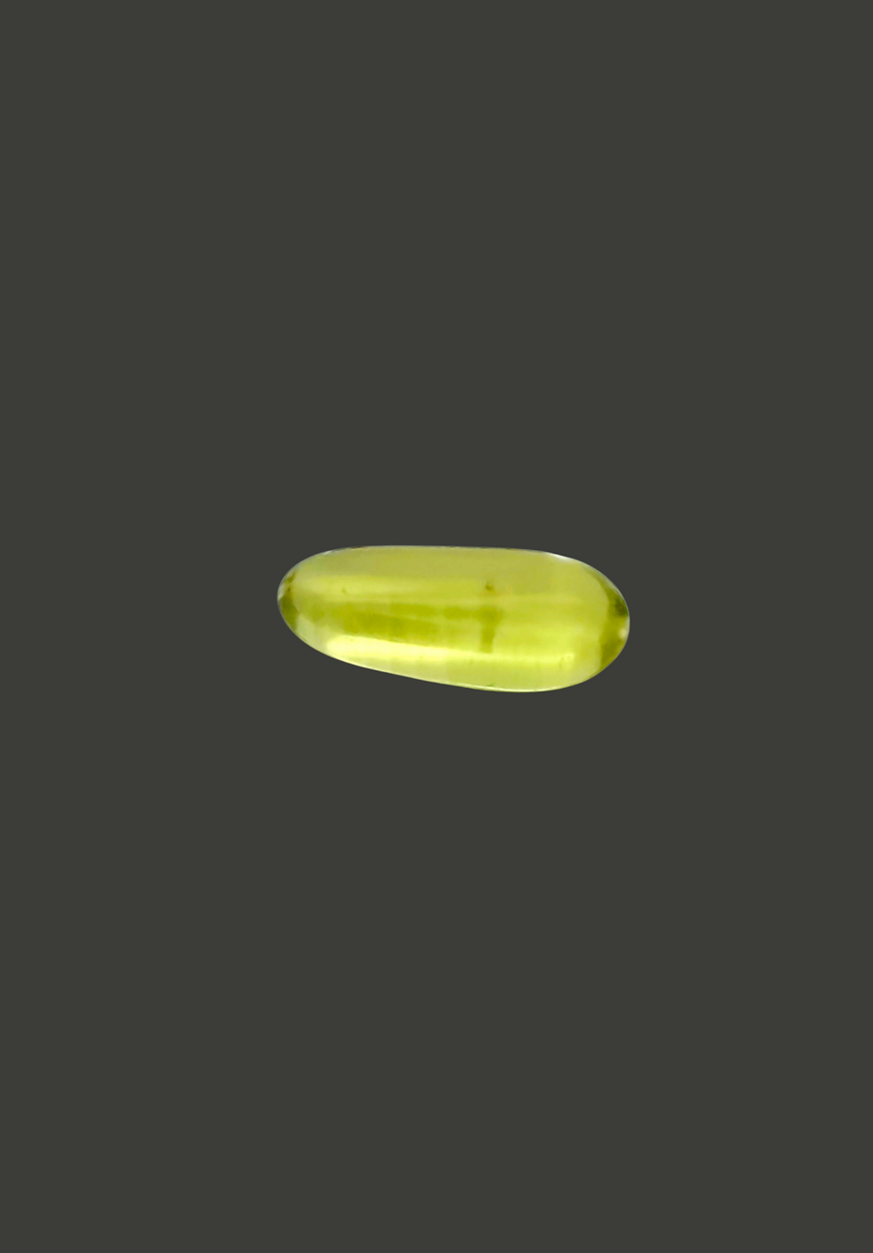 Thumbnail: Australian green yellow colored polished Sapphire 1.5ct