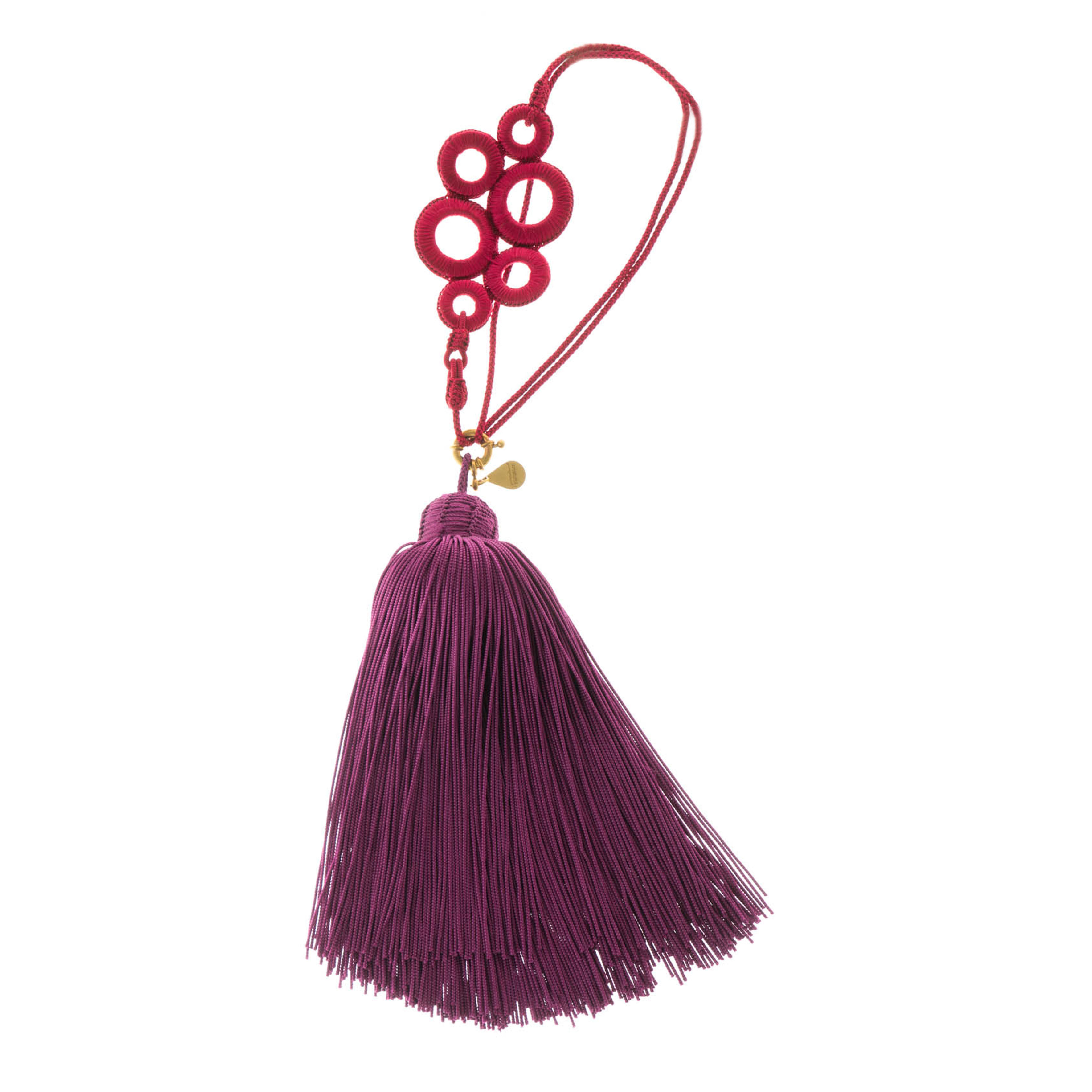 パスマントリー・エキュム&スピラル/ガーネット×ダリアパープル