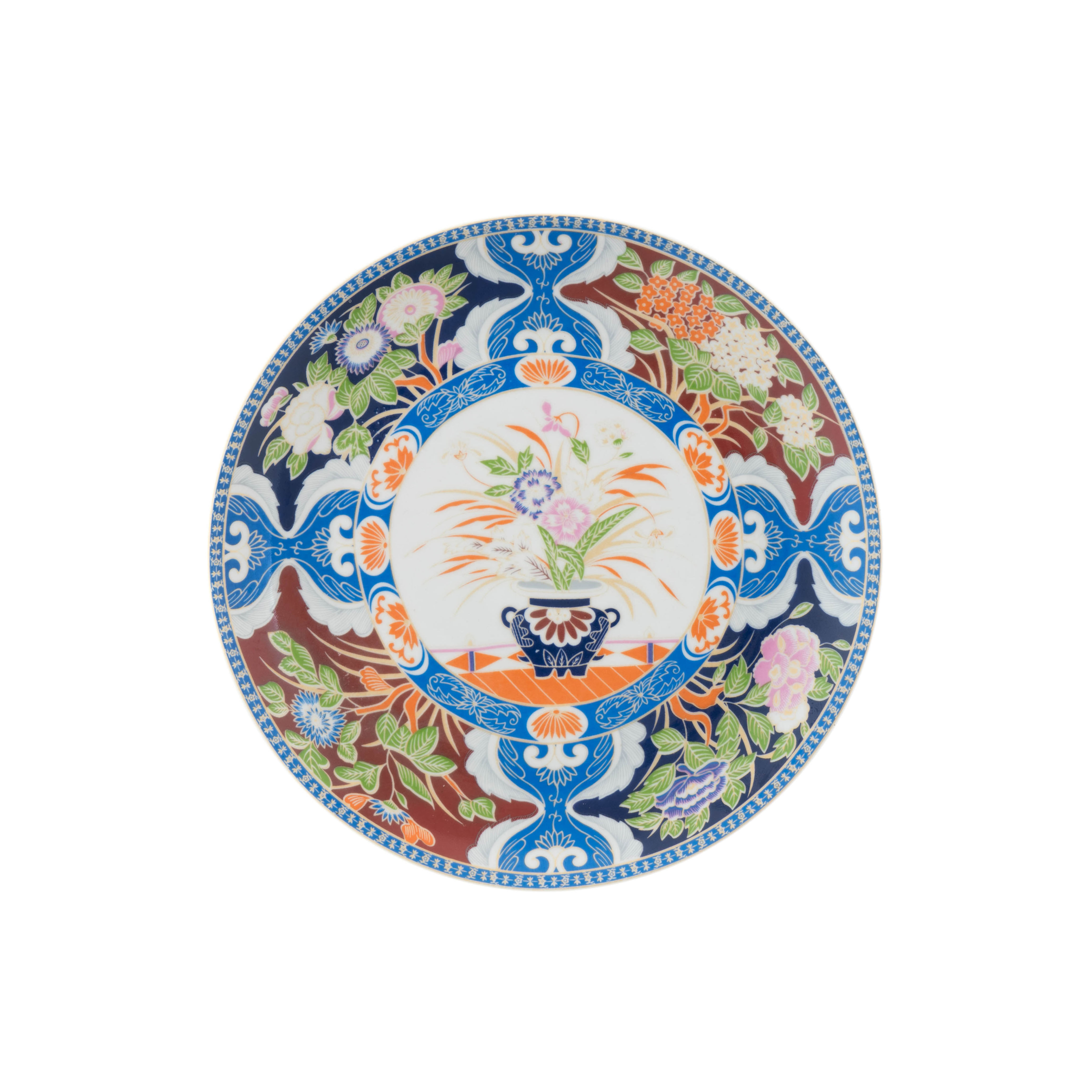 〔Sélection Souk〕デッドストック・プレート/シノワズリ（華甕）20cm✴︎