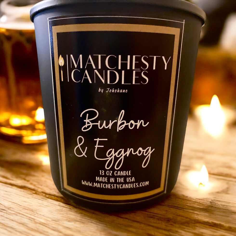 Bourbon & Eggnog Candle