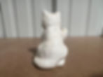 Thumbnail: White Ceramic Cat Figurine Waving to You $14