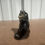 Thumbnail: Vintage Kitten long Heired Figurine from Japan has a small chip behind right ear