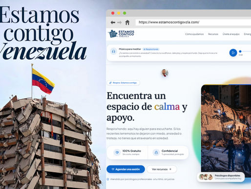 Apoyo psicológico terremoto Venezuela