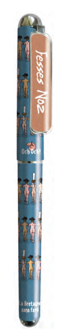 STYLO LA BRETAGNE HUMOUR FESSES NOZ FEST NOZ CULTURE BRETONNE OCH OCH COLORÉ .png