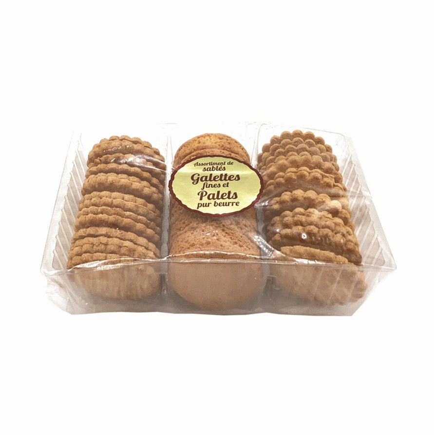 BARQUETTE ASSORTIMENT GALETTES FINES PALETS BRETONS PUR BEURRE LES DÉLICES DE JOSÉPHINE MO
