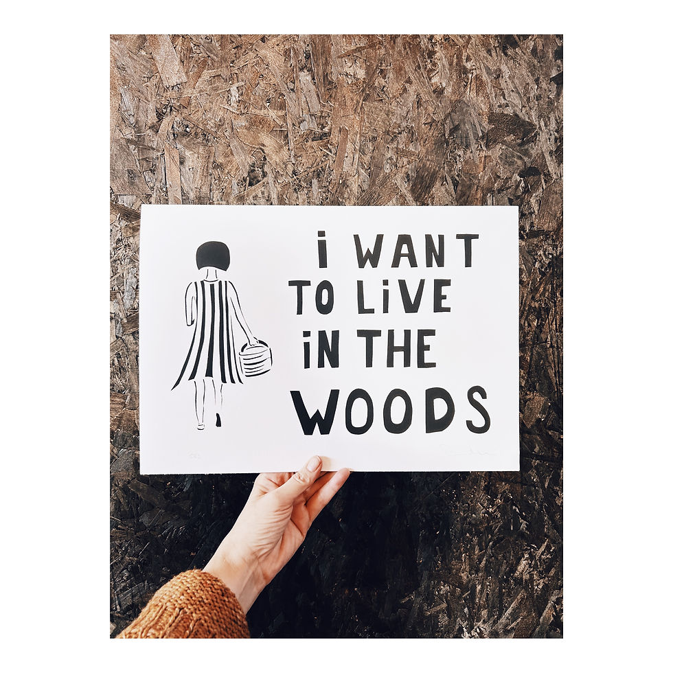 Thumbnail: I want to live in the woods