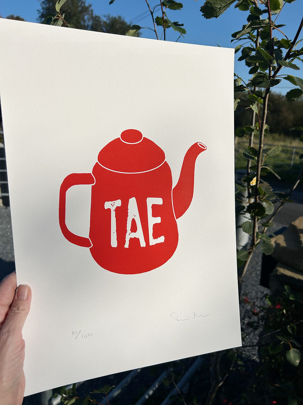 Thumbnail: TAE Original Silkscreen Print