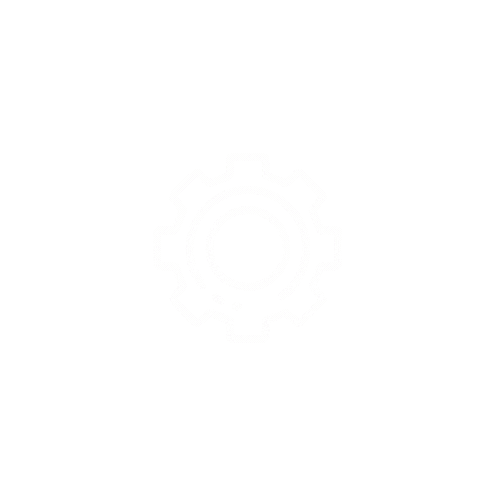 Gears graphic representing integrated digital marketing services for cohesive brand growth.