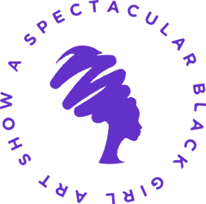 Logo for The Spectacular Black Girl Art Show.
