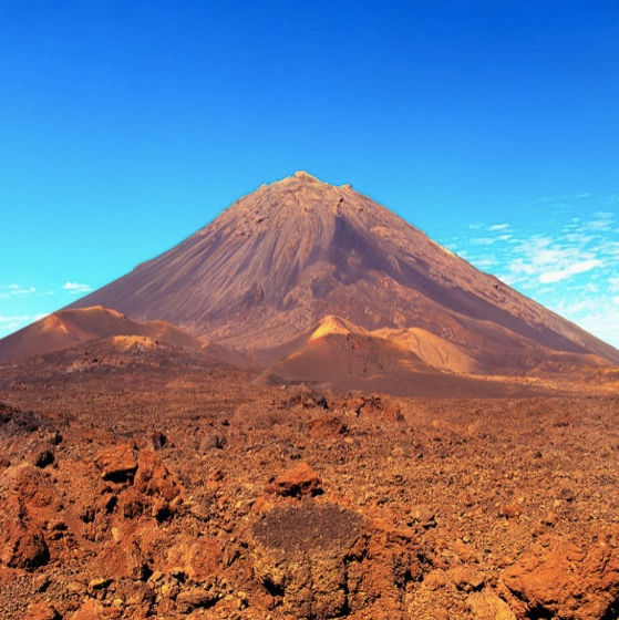 Cape Verde volcanic landscapes