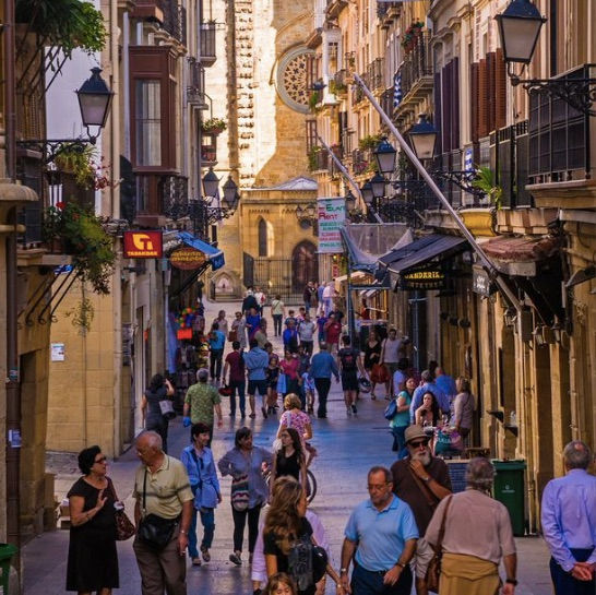 Old Town San Sebastian streets