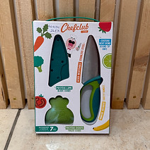 Couteau avec protège doigts pour enfant