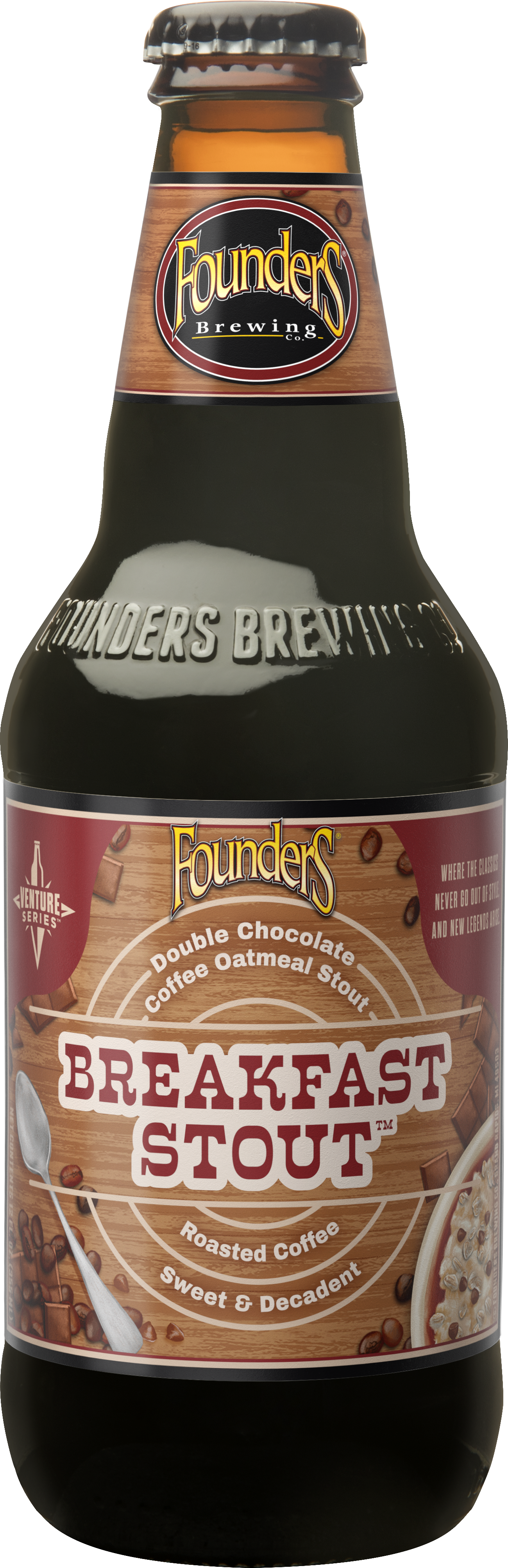 Founders Breakfast Stout, Oatmeal Stout Beer 12oz Bottle