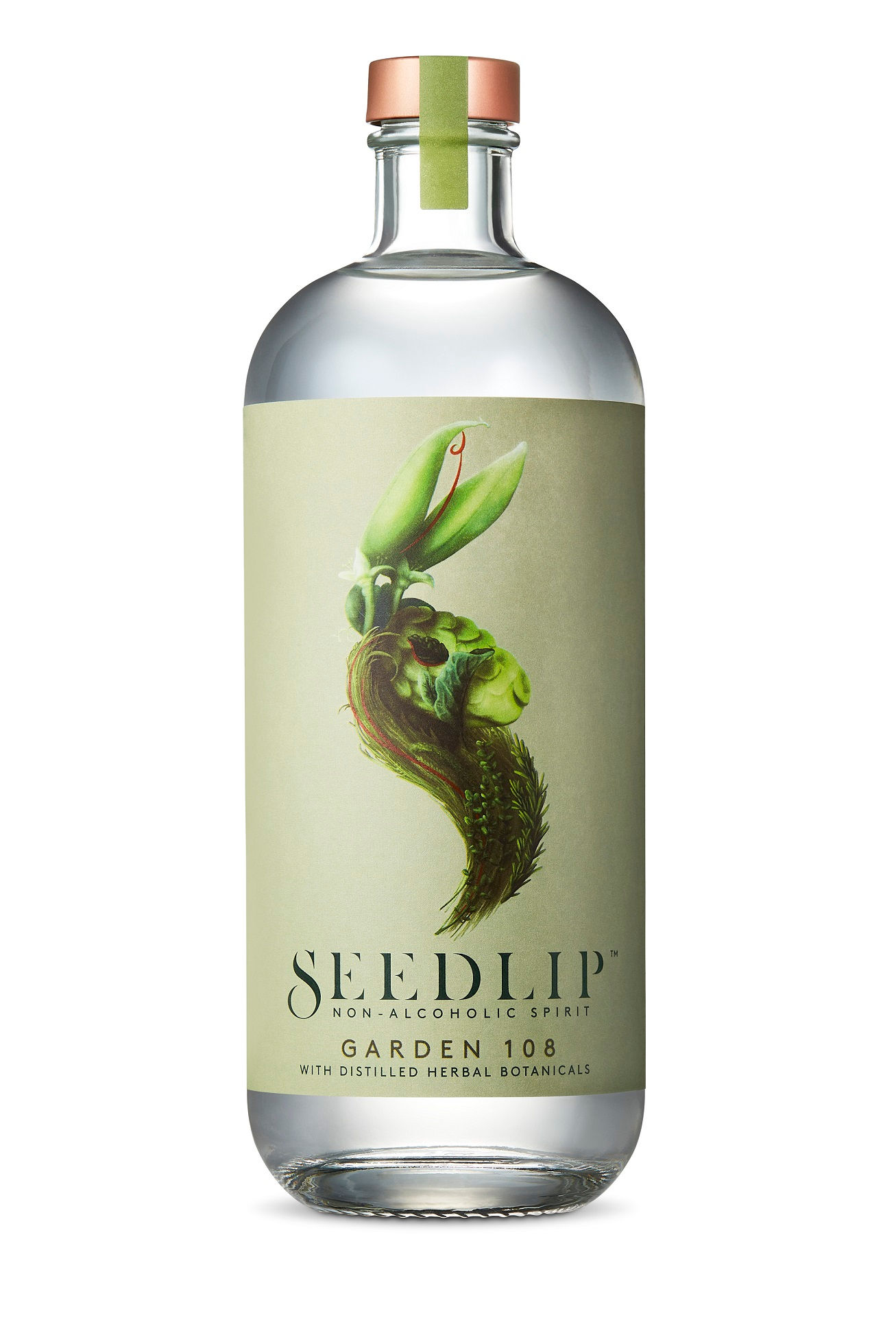 Seedlip Garden 108 Non-alcoholic Spirit, 70cl 700ml Bottle