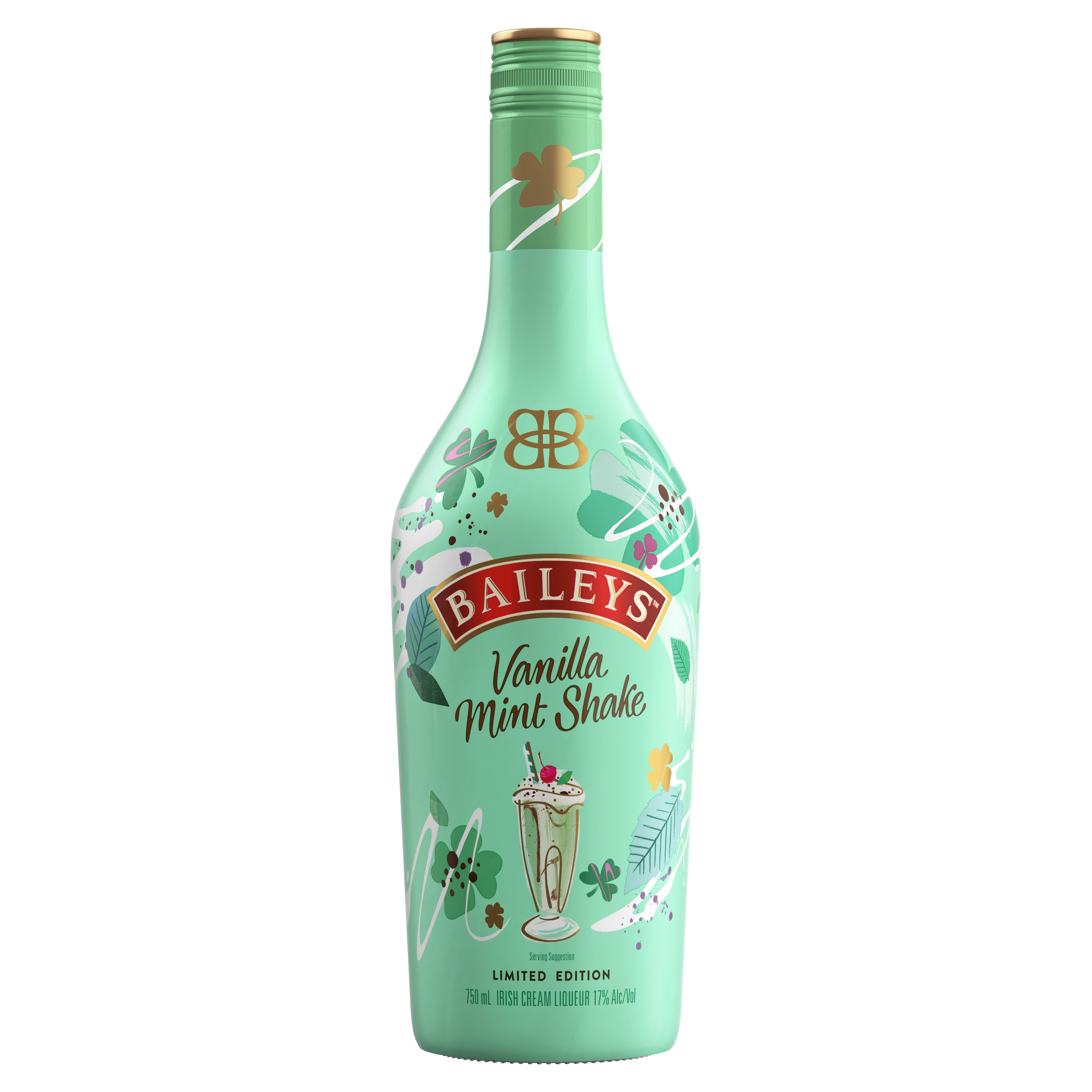 Baileys Vanilla Mint Shake Irish Cream Liqueur 750ml Bottle
