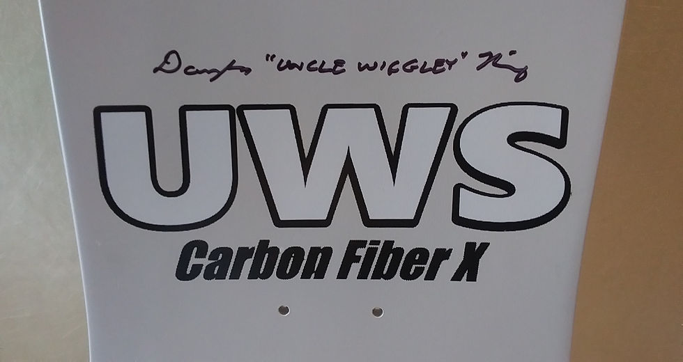 Thumbnail: UWS 2022 "WIGGLEY WORLD" REISSUE / "RED EYE EXPRESS" EPOXY/GLASS + CARBON FIBER