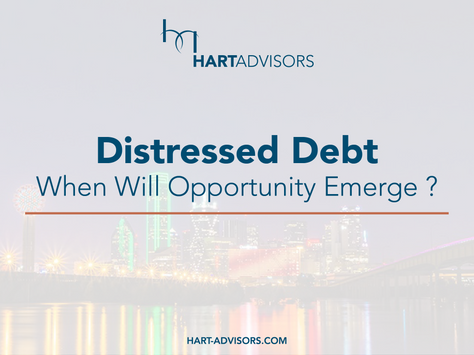 Distressed Debt: When Will Opportunity Emerge?
