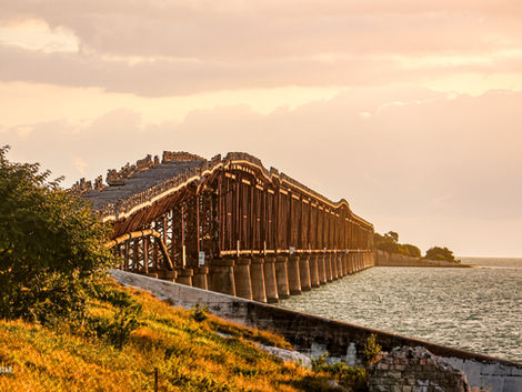 The Old Bahia Honda Bridge