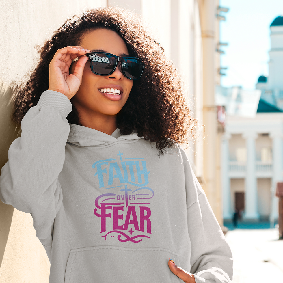 Thumbnail: Faith Over Fear Hoodie
