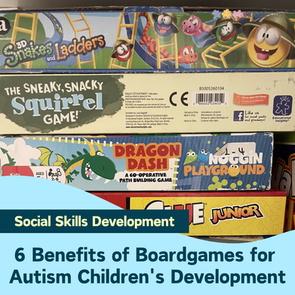 6 Benefits of Boardgames for Autism Children's Development