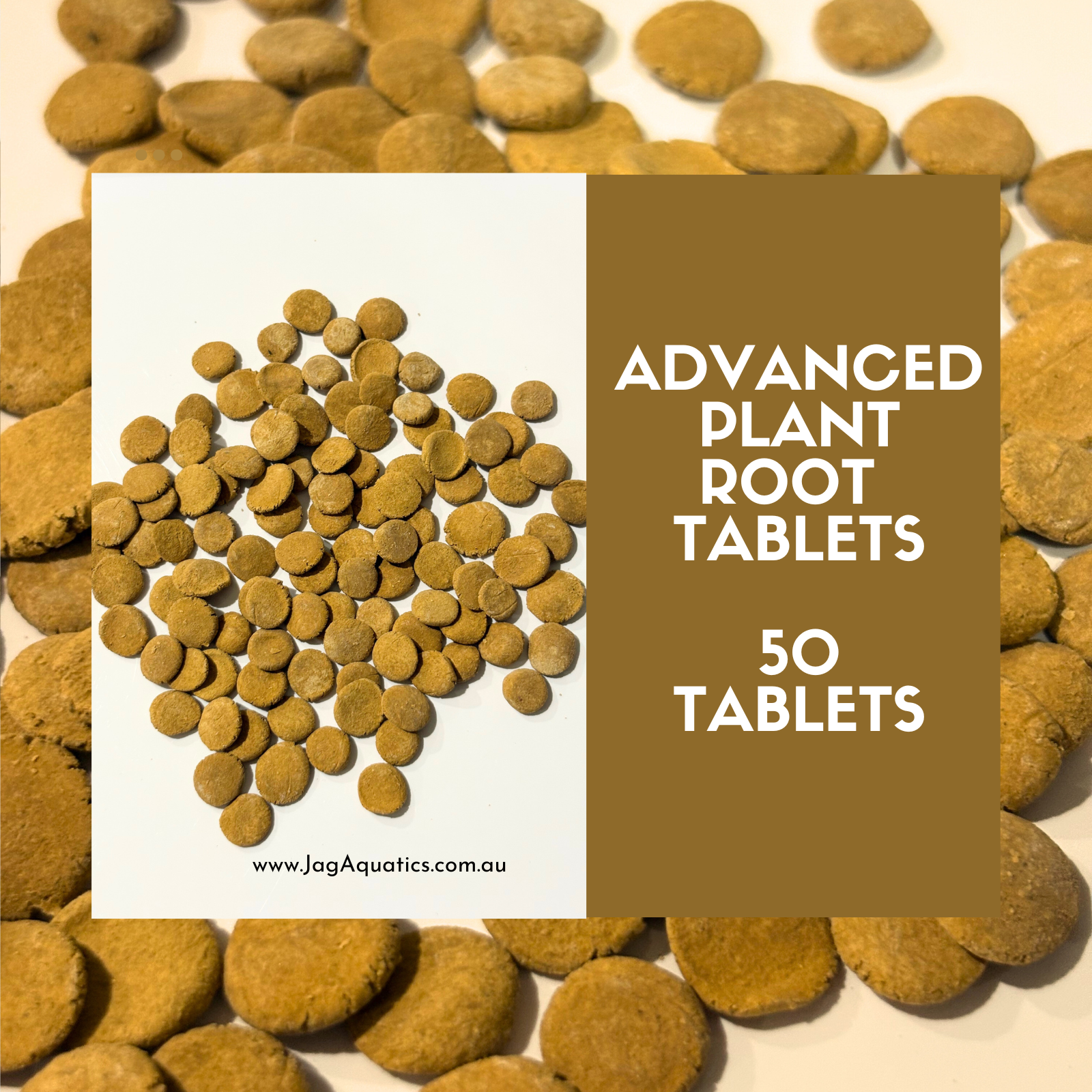 Jag Aquatics - Advanced Plant Root Tablets - 50 Tablets