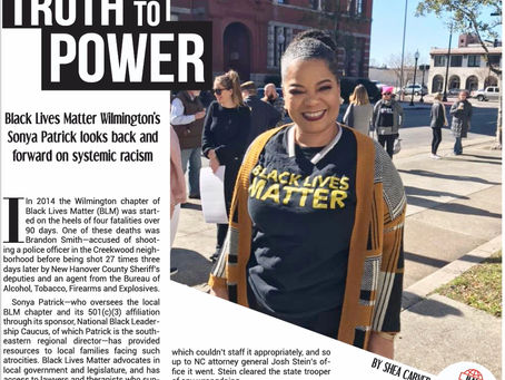 Truth to Power: Black Lives Matter Wilmington’sSonya Patrick looks back and forward on systemic racism