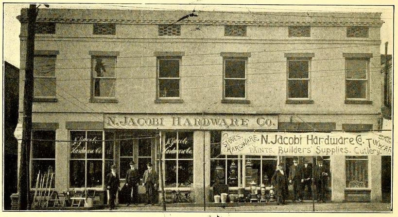  Jacobi Hardware, circa 1902. Courtesy of the Public Archeology Corps.