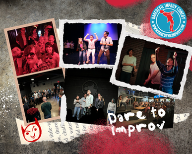 DARE TO IMPROV: Laughs and lessons from DareDevil Improv class