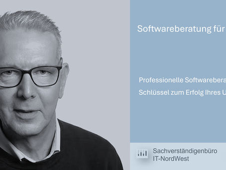 Softwareberatung - Warum eine professionelle Softwareberatung der Schlüssel zum Erfolg für Ihr Unternehmen ist.